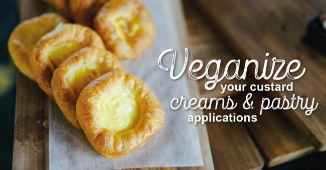 Vegan Pastry Cream Veganize your custard creams and pastry applications
