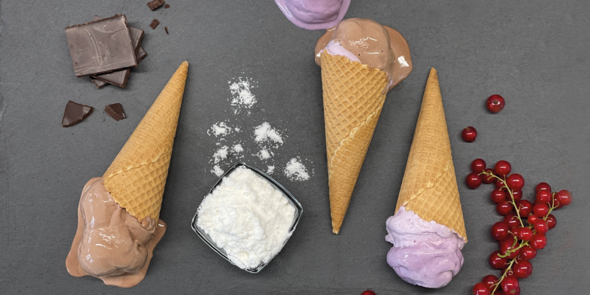 Perfekte Eiskrem dank MEGGLE Edifett HWP Produkte