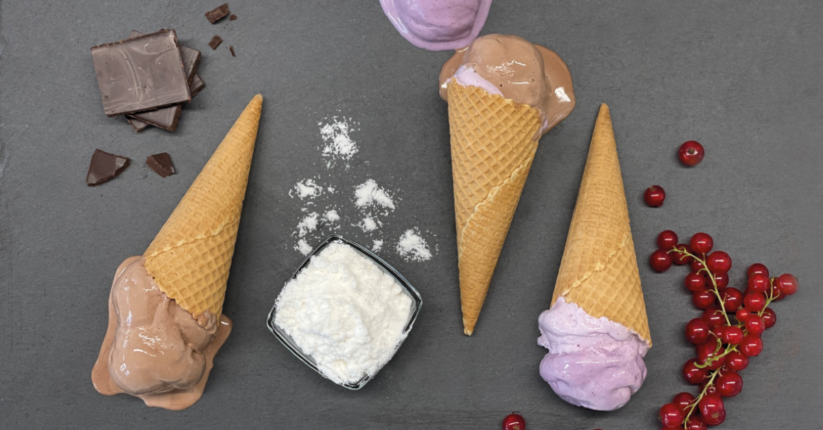 Perfekte Eiskrem dank MEGGLE Edifett HWP Produkte