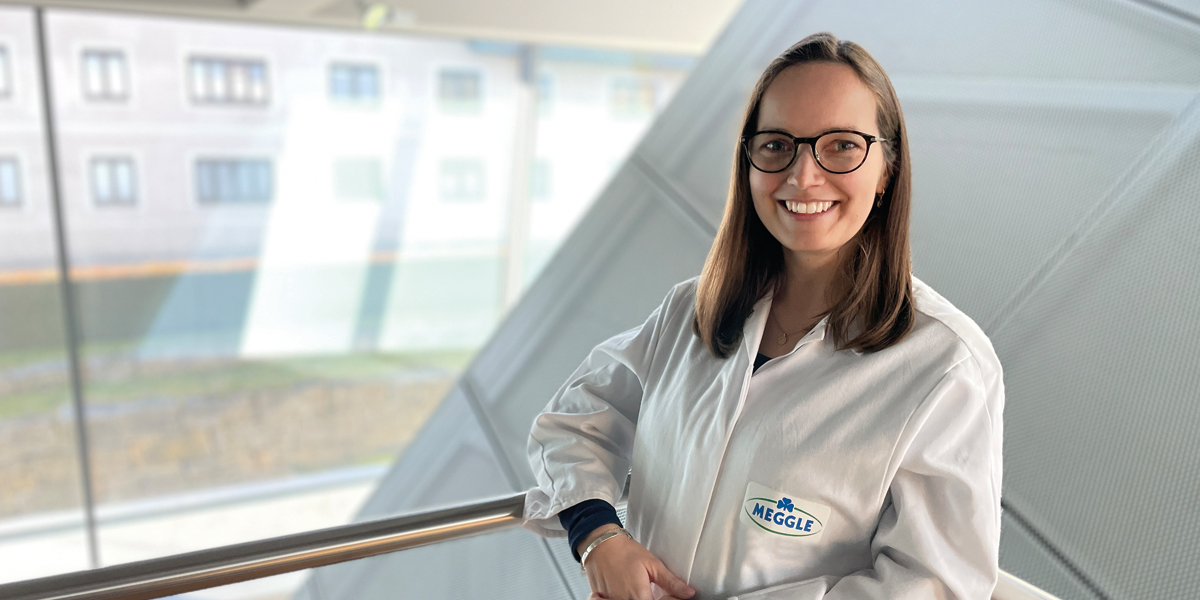 Julia Herrle, Projekt- und Teamleiterin in der Produktentwicklung von MEGGLE Food Ingredients & Solutions