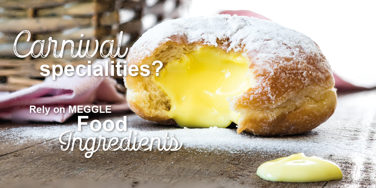 Perfekte Faschings-Krapfen mit MEGGLE Food Ingredients