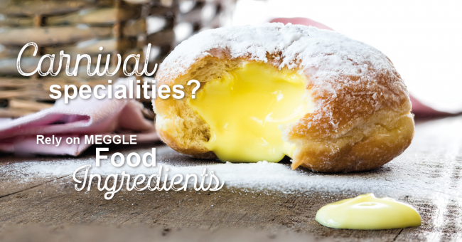 Krapfen Perfekte Faschings-Krapfen mit MEGGLE Food Ingredients