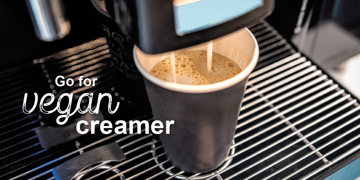 veganer Kaffeeweißer