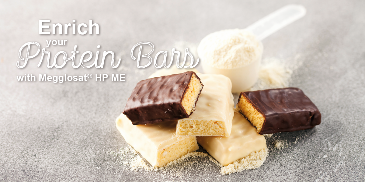Protein-Anreicherung in Proteinriegeln mit MEGGLOSAT HP ME